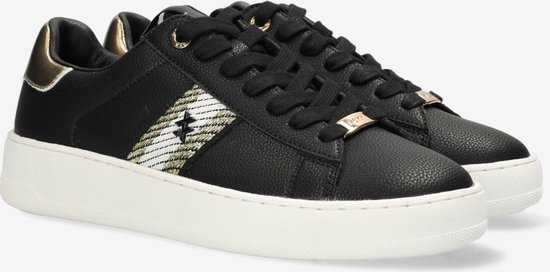 Sneaker Nura Dames - Zwart/ Goud - Maat 40