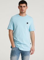 Chasin' T-shirt Eenvoudig T-shirt Bro Lichtblauw Maat S