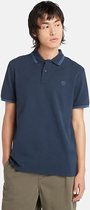 Timberland Tipped Piqué Polo Donkerblauw