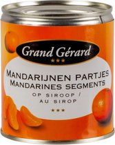 Grand Gérard Mandarijnen partjes op siroop 12 blikken x 312 gram