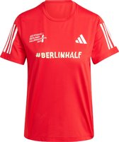 adidas Performance Berlin Half Marathon Event T-shirt - Dames - Rood- XL