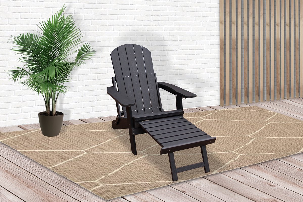 Sens-Line Montreal fauteuil lounge - Gris - pliable