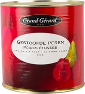 Grand Gérard Gestoofde halve peren op lichte siroop 3 liter
