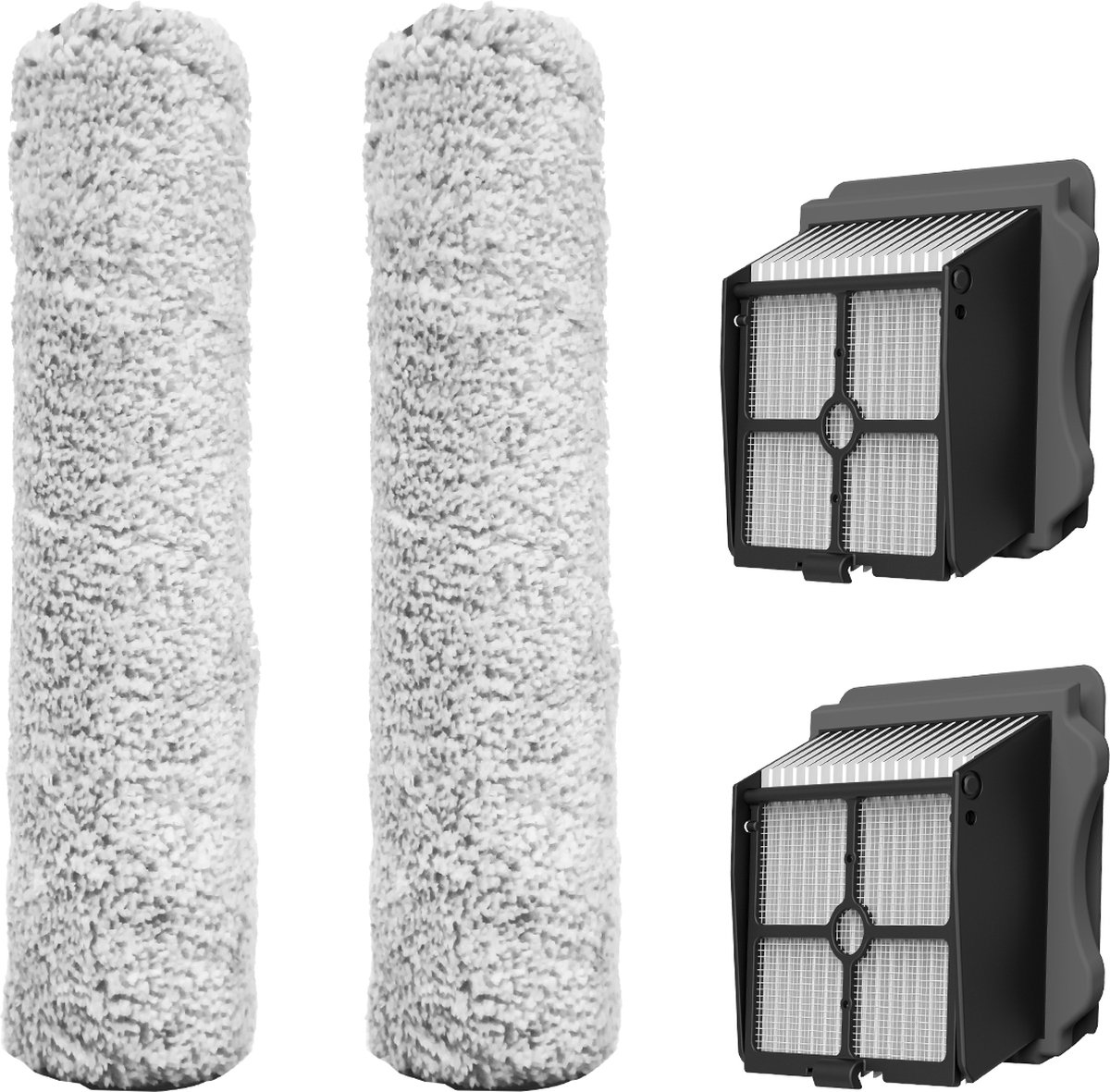 Tineco - accessoire set (2x Hepa & 2x brush) - voor IFloor 3 Plus FLOOR ONE S3 Ifloor Breeze