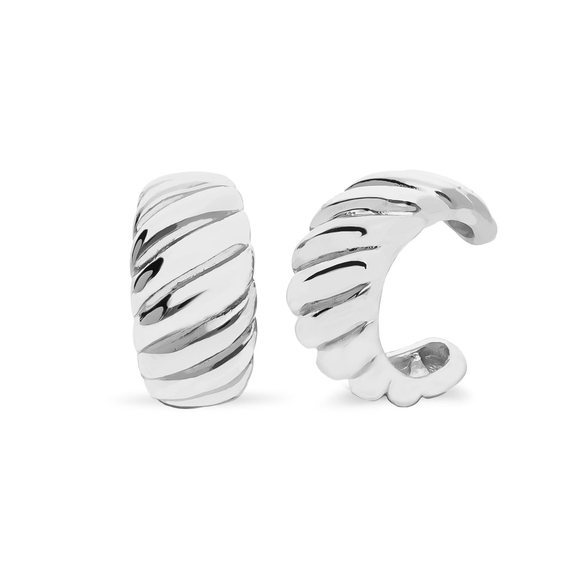DUCETT - Ear cuff croissant silver - Ring - Dames