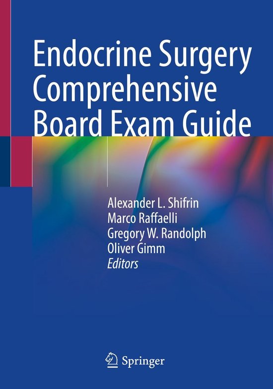 Endocrine Surgery Comprehensive Board Exam Guide - cover