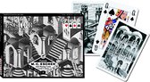 Piatnik Escher Up & Down Speelkaarten - Double Deck
