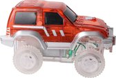 Cleverclixx Magnetisch Speelgoed | Race Auto Rood 1 Stuk | Speelgoed 3 jaar