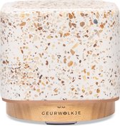 Living Green- Geurwolkje® Aroma Diffuser - Terrazzo Kubus - 200 ml