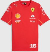 Ferrari Leclerc Shirt 2024 XS - Ferrari Formule 1 - Charles Leclerc shirt-