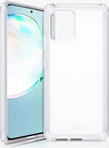 ITSkins SpectrumFrost Doorzichtig Telefoonhoesje geschikt voor Samsung Galaxy S10 Lite Hoesje Hardcase Backcover Shockproof - Transparant