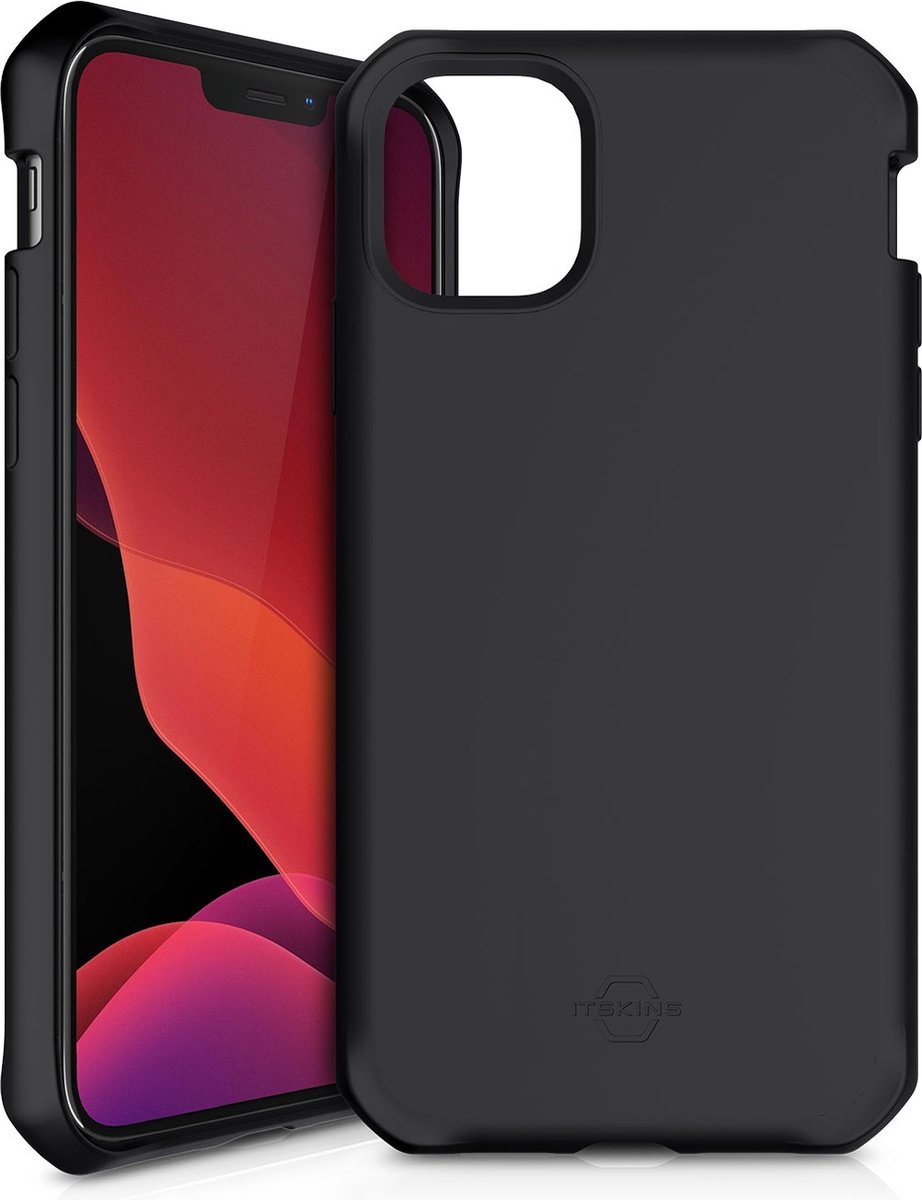 ITSkins Spectrum Solid cover voor Apple iPhone 12 Pro Max - Level 2 bescherming - Zwart