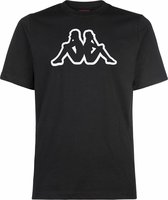 Kappa - T-Shirt Logo Cromen - Zwart T-Shirt Heren-XL