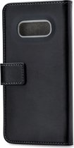 Mobilize Telefoonhoesje geschikt voor Samsung Galaxy S10e Hoesje | Mobilize Classic Gelly Wallet Bookcase Portemonnee | Pasjeshouder voor 2 Pasjes | Telefoonhoesje voor Pinpas / OV Kaart / Rijbewijs - Zwart