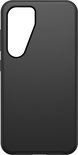 Coque OtterBox Symmetry noire, avec une découpe pour appareil photo à l'arrière et des boutons sur le côté.