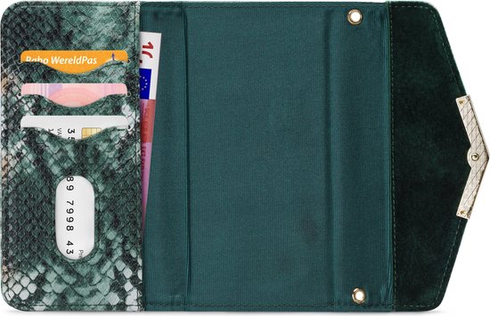 Mobilize - Coque iPhone 12 Pro Max - Pochette Velours Tuyaux Vert