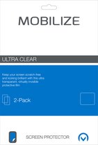 Mobilize Screenprotector geschikt voor | Mobilize Screenprotector Screenprotector Folie - Case Friendly (2-Pack)
