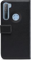Mobilize Classic Gelly Wallet Telefoonhoesje geschikt voor HTC Desire 20 Pro Hoesje Bookcase Portemonnee - Zwart