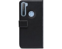Mobilize Telefoonhoesje geschikt voor HTC Desire 20 Pro Hoesje | Mobilize Classic Gelly Wallet Bookcase Portemonnee | Pasjeshouder voor 2 Pasjes | Telefoonhoesje voor Pinpas / OV Kaart / Rijbewijs - Zwart