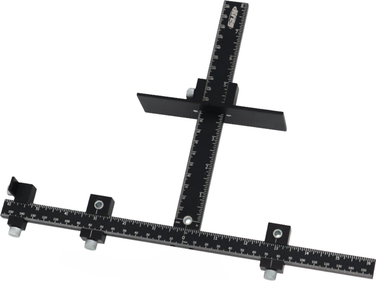 Kreg KHI-XLPULL Meubelgreep boorsjabloon Pro 41 - 310 mm voor beugelgrepen en knopgrepen