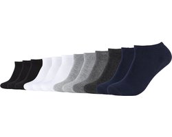 Camano Unisex Sneakersokken Veelkleurig 12 Paar