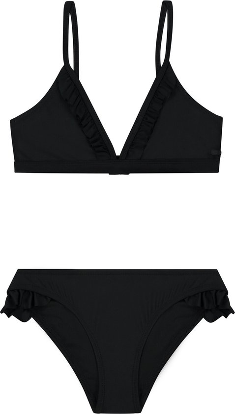 SHIWI Girls BLAKE bikini set Bikiniset - black - Maat 170/176
