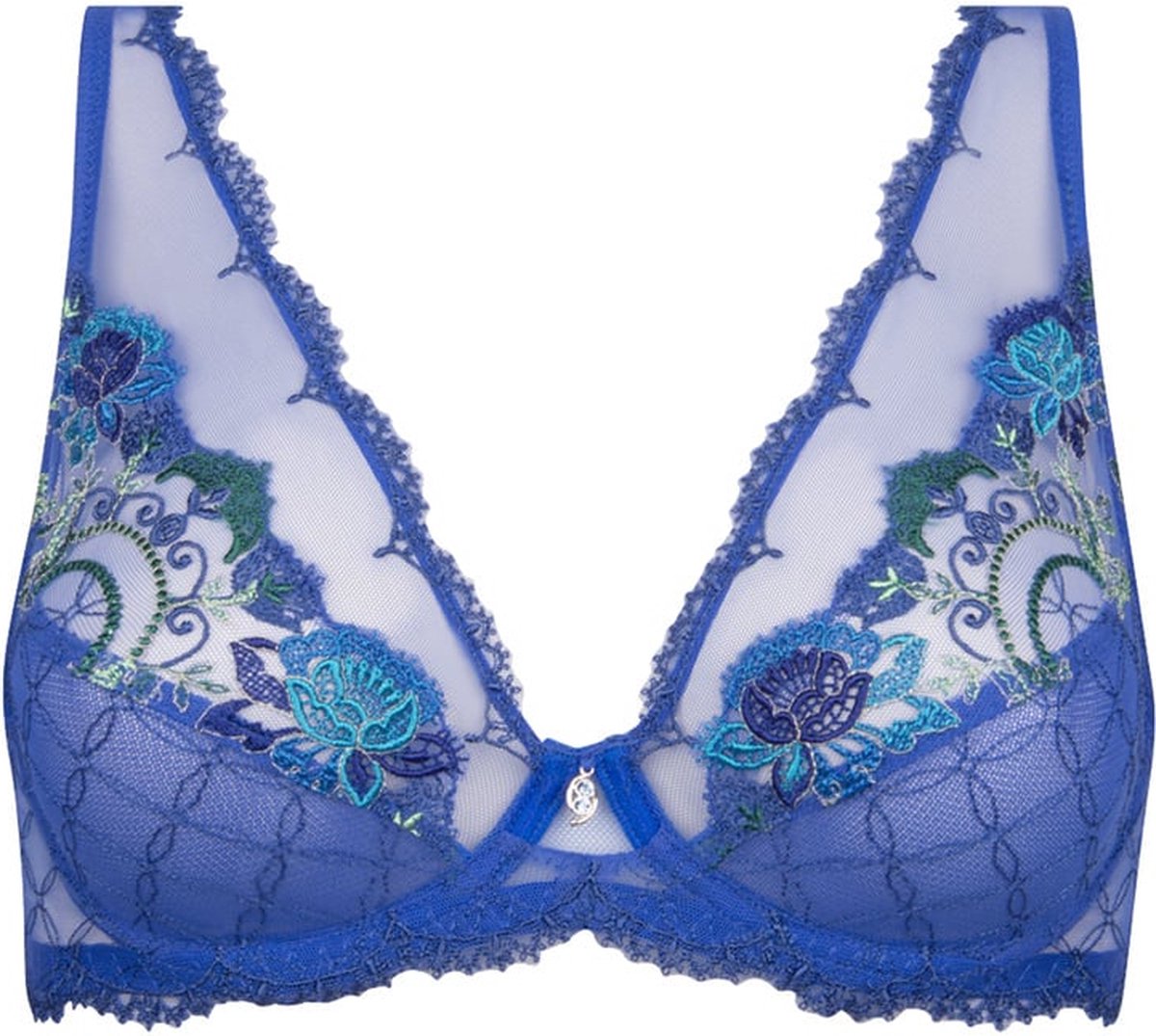 Lise Charmel De Cristal et D' Eau - BH - Glamour - Blauw - ACH7460 - EU 70C / FR
