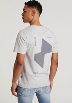 Chasin' T-shirt T-shirt afdrukken Motan Lichtgrijs Maat XXL