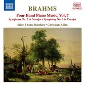 Brahms: Four Hand Piano Music Vol 7 / Matthies, Kohn