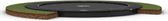BERG Trampoline Champion - FlatGround - 380 cm - Zwart - Voordeelpakket met afdekhoes Grijs