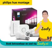 Installatie Philips Hue starterset - Door Zoofy in samenwerking met bol.com - Installatie-afspraak gepland binnen 1 werkdag