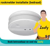 Installatie rookmelder - Bedraad - Door Zoofy in samenwerking met bol.com - Installatie-afspraak gepland binnen 1 werkdag