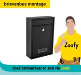 Brievenbus laten plaatsen door Zoofy - Montage-afspraak gepland binnen 1 werkdag