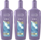 Andrelon Shampoo - Classic 2-in-1 - Meloen & Aloe Vera - Voordeelverpakking 3 x 300 ml