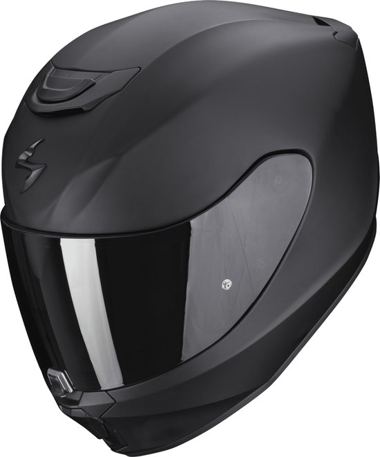 Scorpion EXO-391 Matt Black - Maat XS - Integraal helm - Scooter helm - Motorhelm - Zwart - Scooterhelmen mannen en vrouwen.
