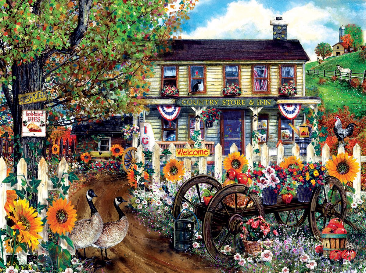 SunsOut puzzel The Old Country Store - 1000 stukjes.
