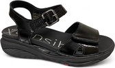 Xsensible -Dames - zwart - sandalen - maat 37