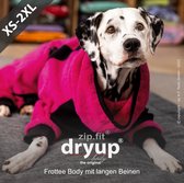 Dryup-Zipfit-Hondenbadjas-badjas voor honden-hondenjas-Roze-Maat L 65cm