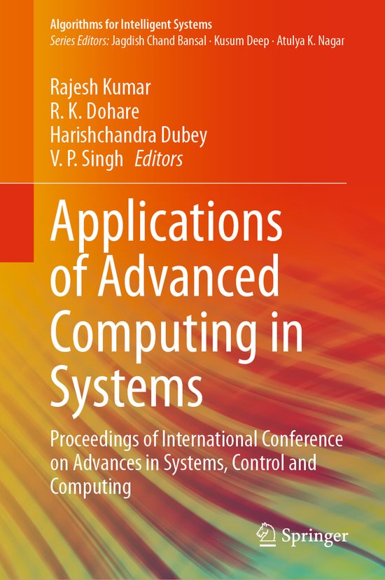 Applications of Advanced Computing in Systems - cover