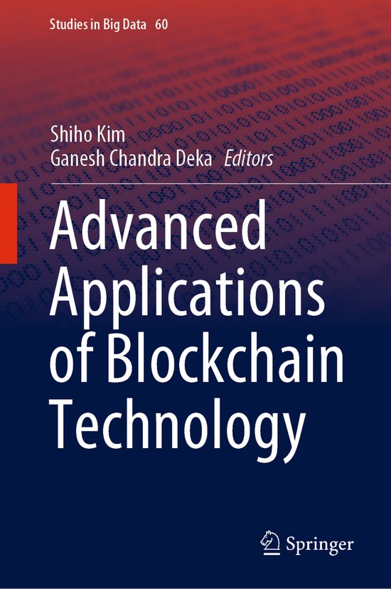 Studies in Big Data60- Advanced Applications of Blockchain T ... - cover