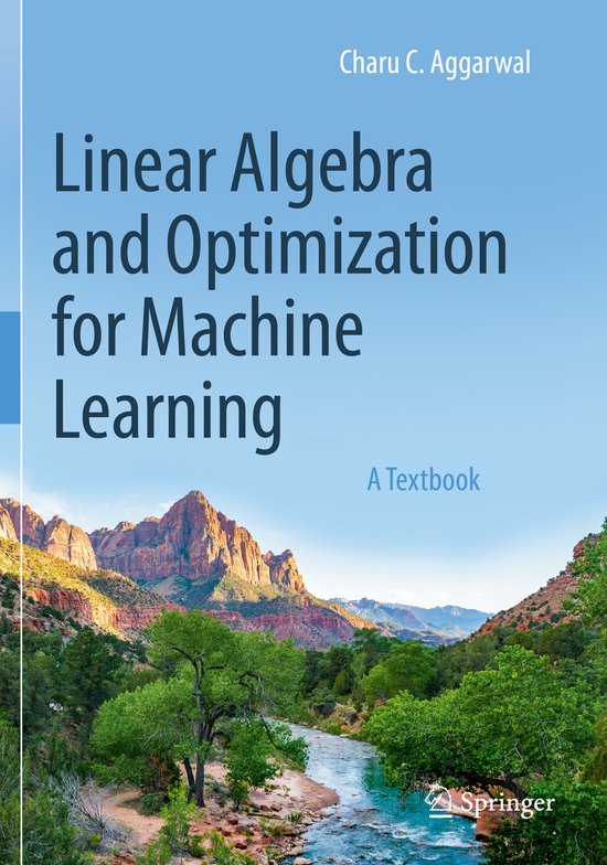 Linear Algebra and Optimization for Machine Learning - cover