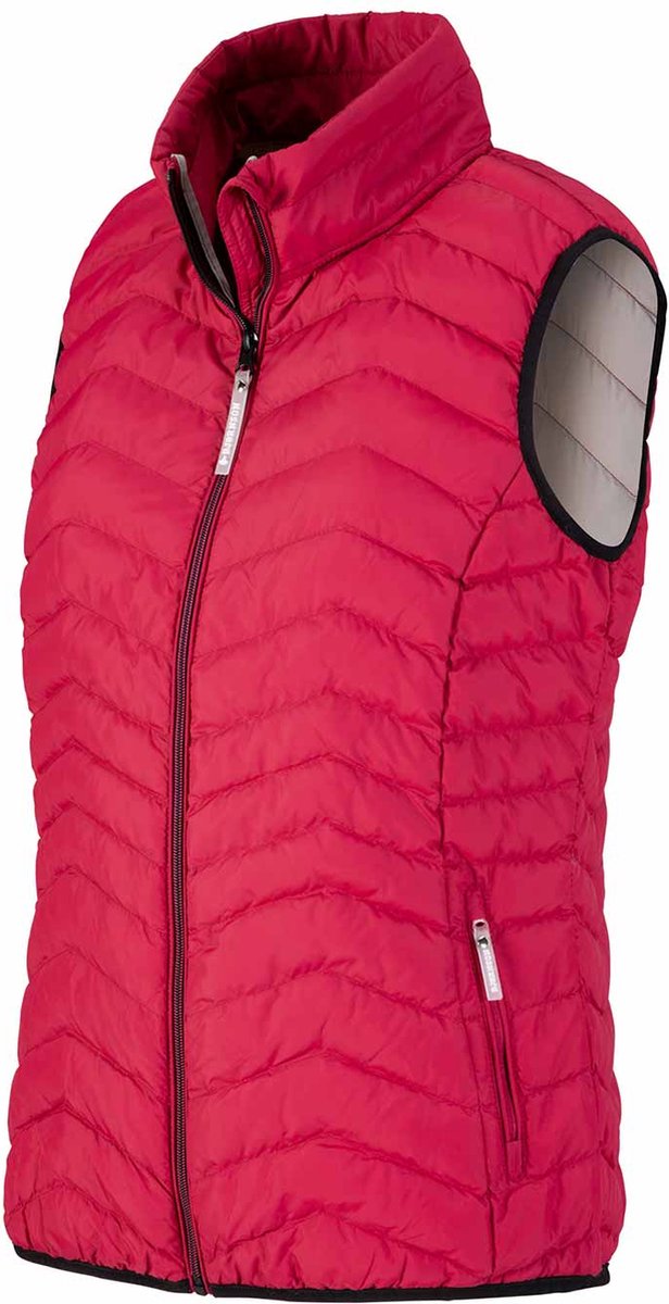 BJØRNSON Mette Bodywarmer Dames Winddicht Padded – Granita Rood