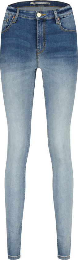Raizzed Blossom Dames Jeans - Mid Blue Stone - Maat 29/32