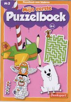 Denksport Mijn Eerste Puzzelboek Nr.2 Puzzelboek Voor Kinderen - 4+