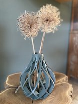 Vukan Vaas - gerecycled plastic - bloemen - planten - bloemenpot - vaas - vazen & flessen - woonartikelen - woonaccessoires - decorative accessoires