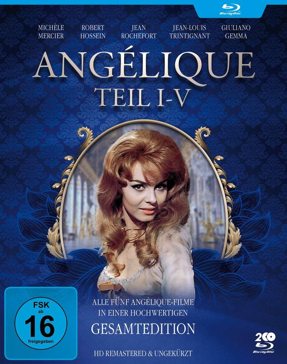 Angélique - Compleet deel 1 - 5 [Blu-ray] remastered