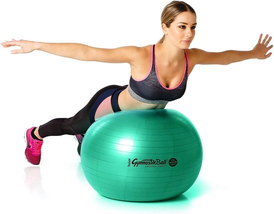 Original Maxafe gymnastiekbal, zitbal, voor revalidatie, therapie, op kantoor, Ø 42 cm tot 75 cm van Ledragomma — afbeelding 3