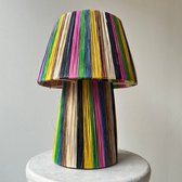 Lamp raffia colour M