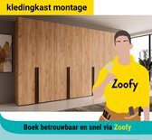 Kledingkast/vitrinekast laten monteren - door Zoofy in samenwerking met Bol - Montage1afspraak binnen 1 werkdag ingepland