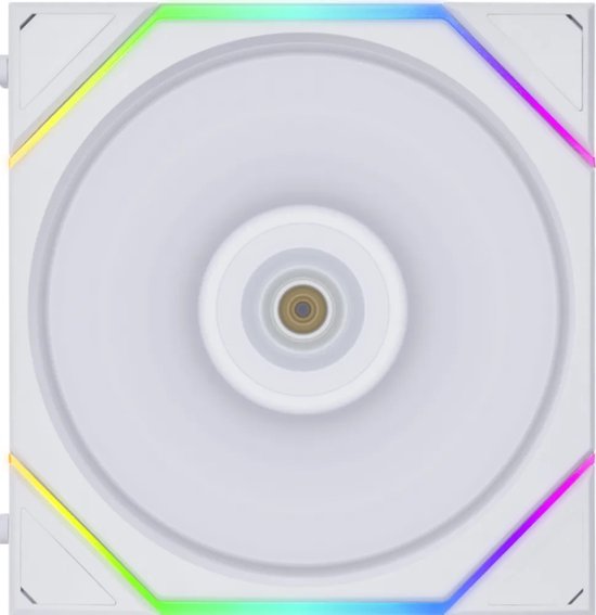 Lian Li UNI FAN TL 120 RGB White - Ventilatorhuis - 120mm - 90.1 CFM - 200 - 2600 RPM - 33 dBA - FDB - 4-pin PMW - L-Connect 3 - wit